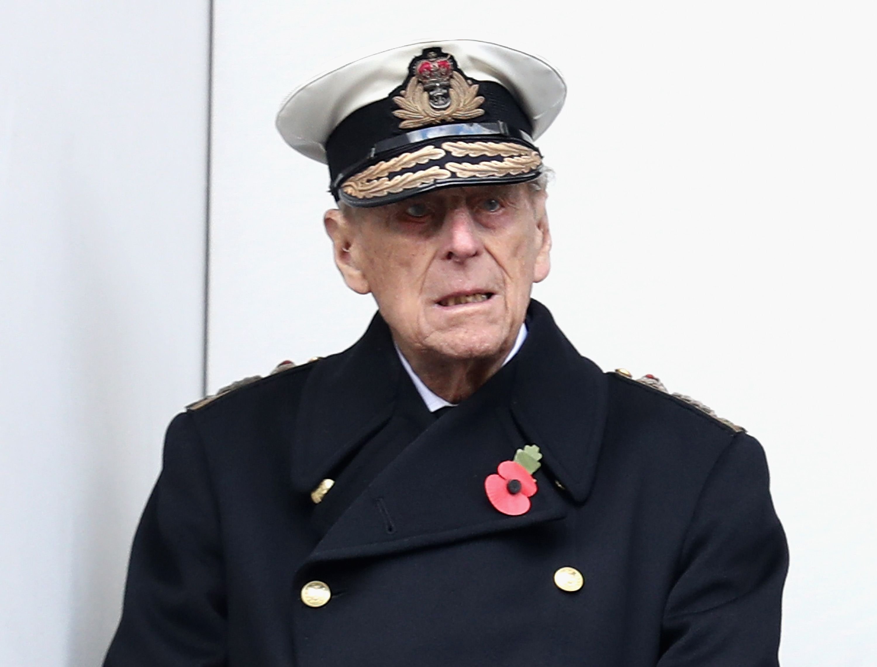 Prince Philip during the annual Remembrance Sunday memorial on November 12, 2017 | Getty Images