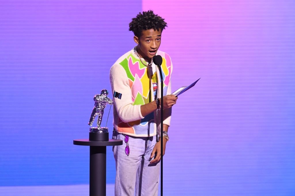 Jaden Smith speaks onstage during the 2020 MTV Video Music Awards on August 2020 | Photo: Getty Images