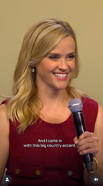Reese Witherspoon recalling her first meeting with Diane Keaton during an audition. | Source: Instagram/reesewitherspoon