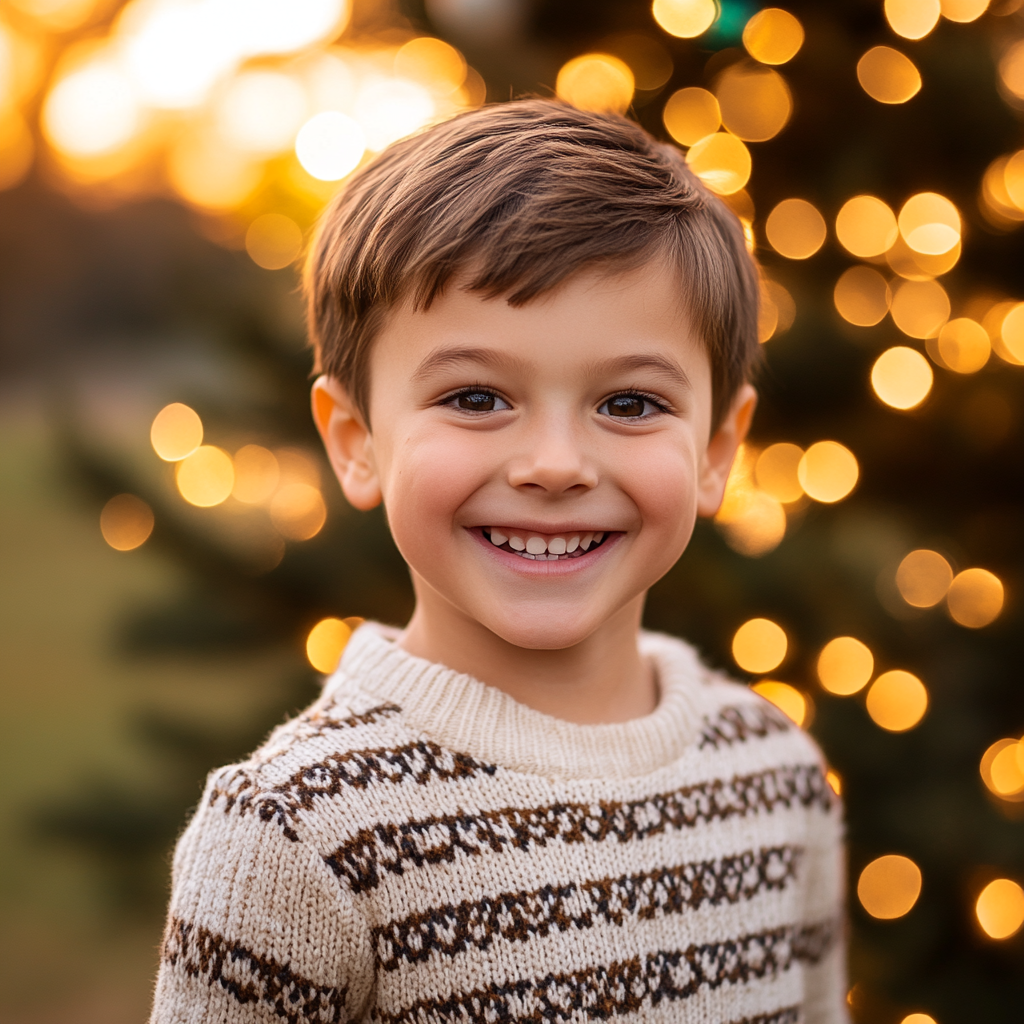 A cheerful little boy | Source: Midjourney