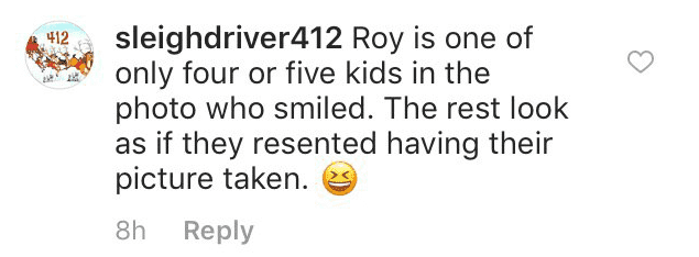 Fan comment on Roy Orbinson photo from his school days in Texas in the 1940s’. | Source: Instagram/OfficialRoyOrbinsion