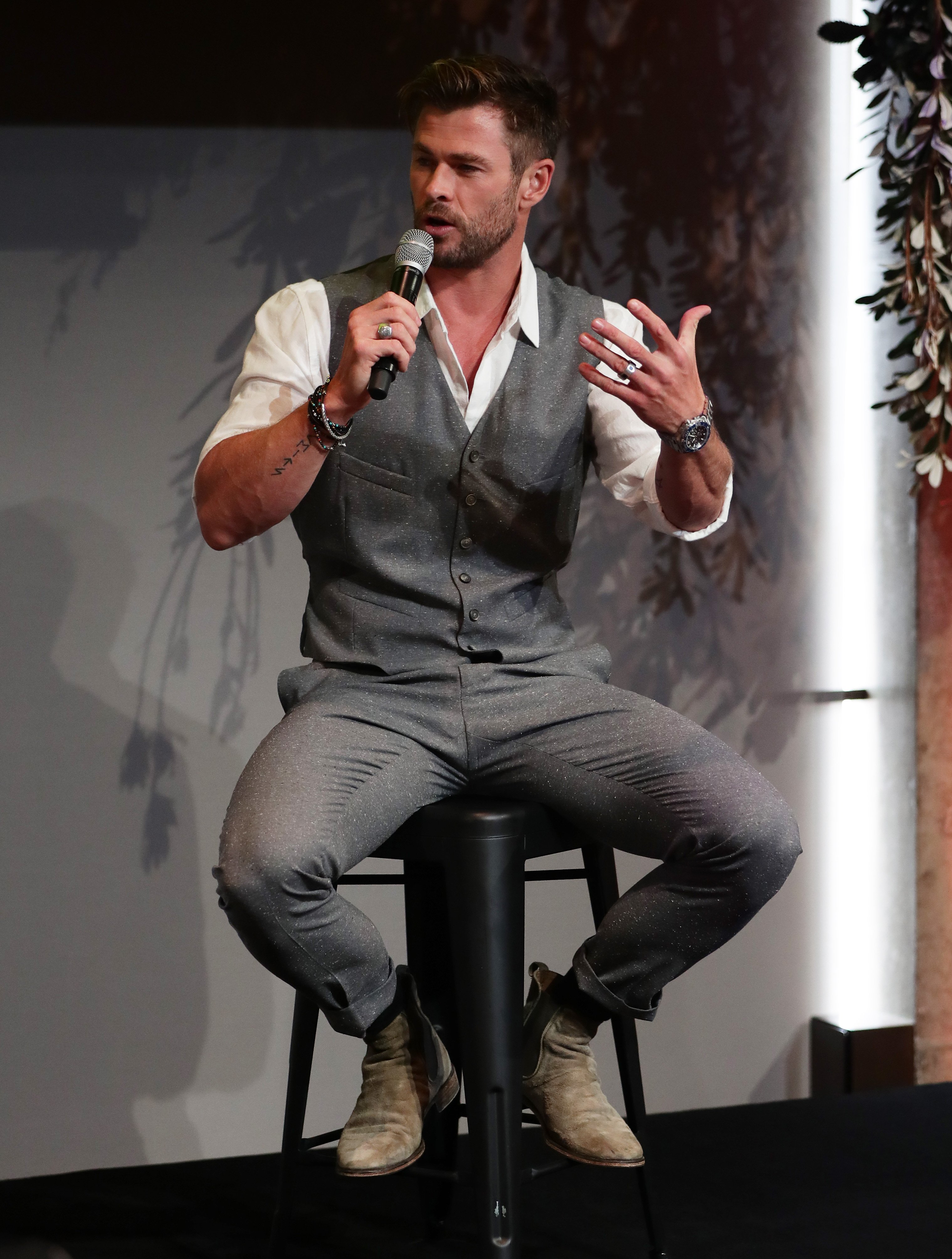 Chris Hemsworth en octubre de 2019 en Sydney, Australia. | Foto: Getty Images