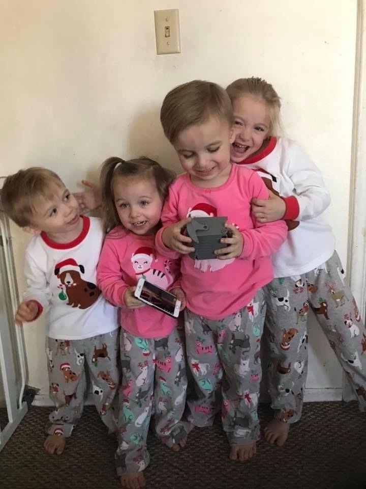 Gavin, Gracelynn, Hudson, and Harper Harmon were found dead on June 23 inside Steadman's apartment at the John S. Moore Homes on Harris Avenue after neighbors requested a welfare check when they had not heard from the family for several days. | Source: GoFundMe
