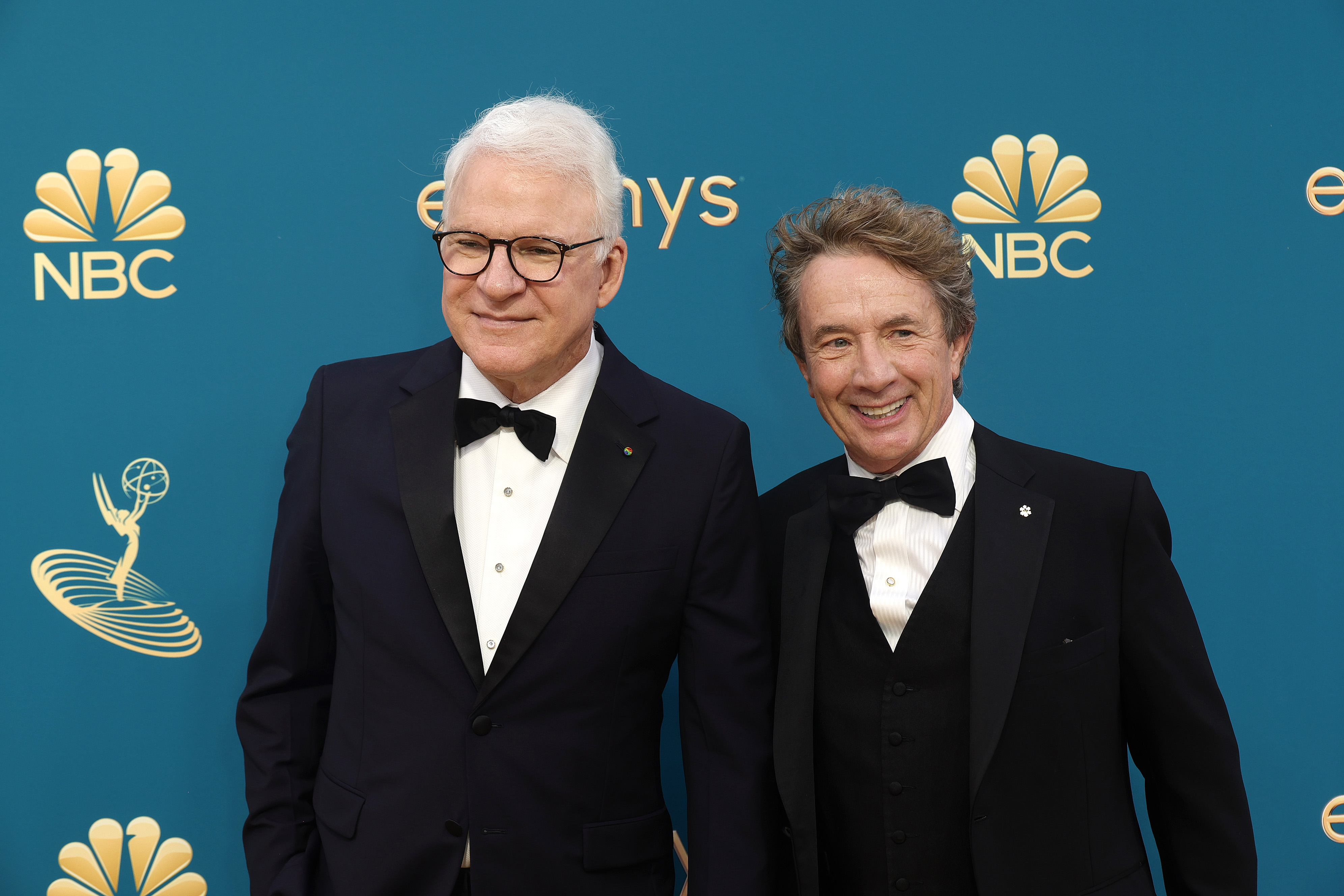 Steve Martin and Martin Short attend the 74th Primetime Emmy Awards in Los Angeles, California on September 12, 2022. | Source: Getty Images