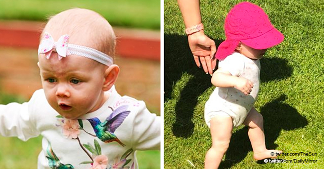 First-Time Mother Astonished after Her Daughter Started Walking at 6 Months