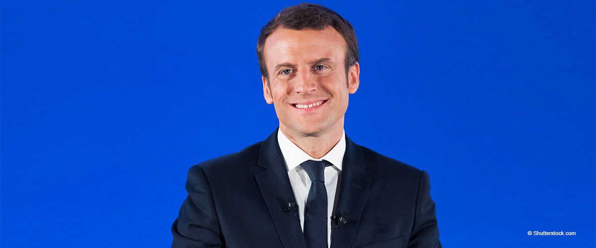 Un retraité percevant un minimum vieillesse fond en larmes dans les bras d'Emmanuel Macron
