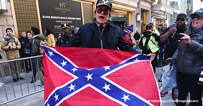 Trump Supporters Gather outside Trump Tower in NY to Celebrate at 'Happy No Collusion Day' Rally