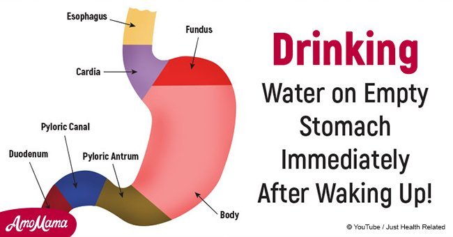 Benefits of drinking a glass of water on an empty stomach