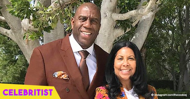 Magic Johnson & wife share cute family photo with all their kids after 27th wedding anniversary