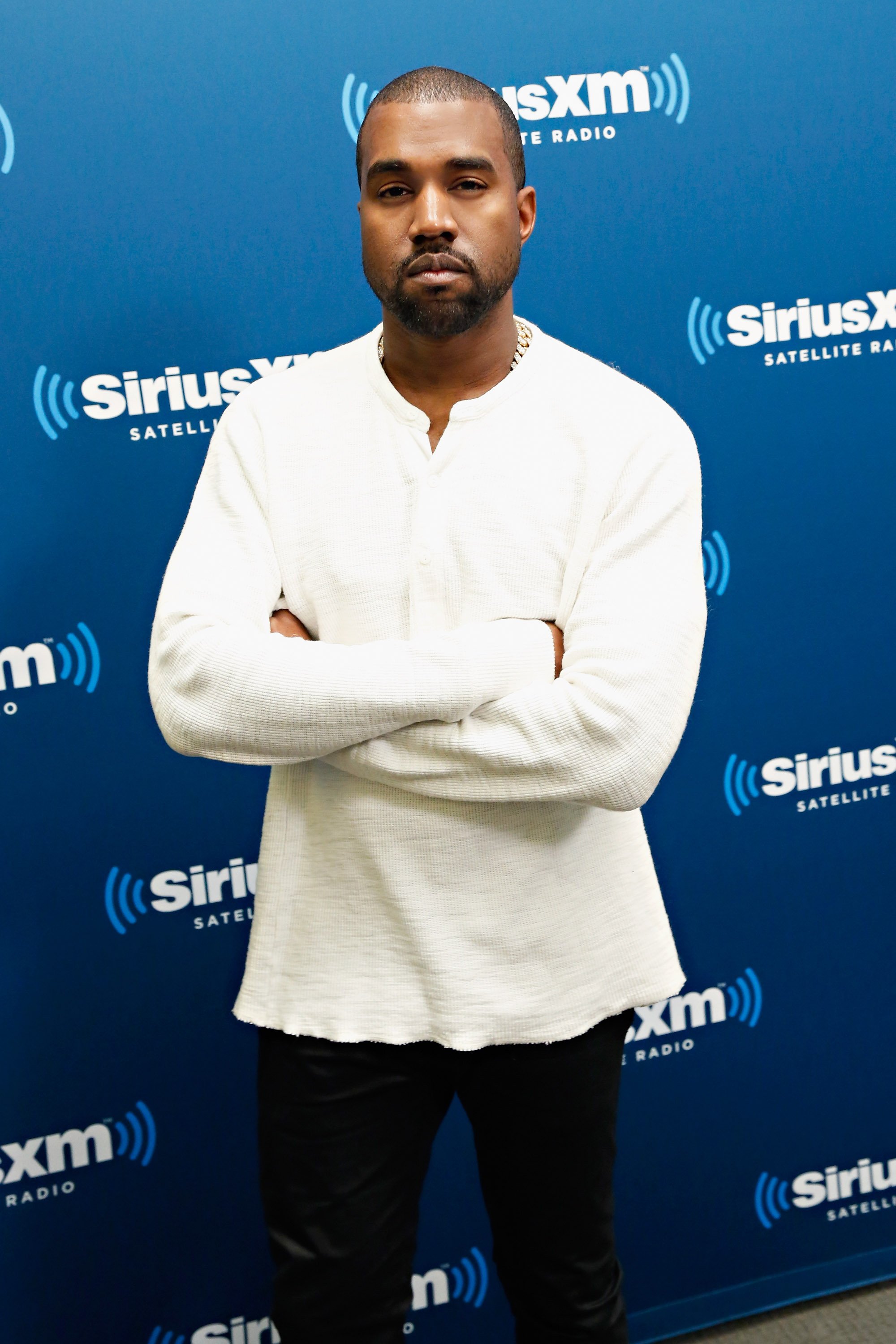 Kanye West at the SiriusXM Studios on November 26, 2013 in New York. | Source: Getty Images