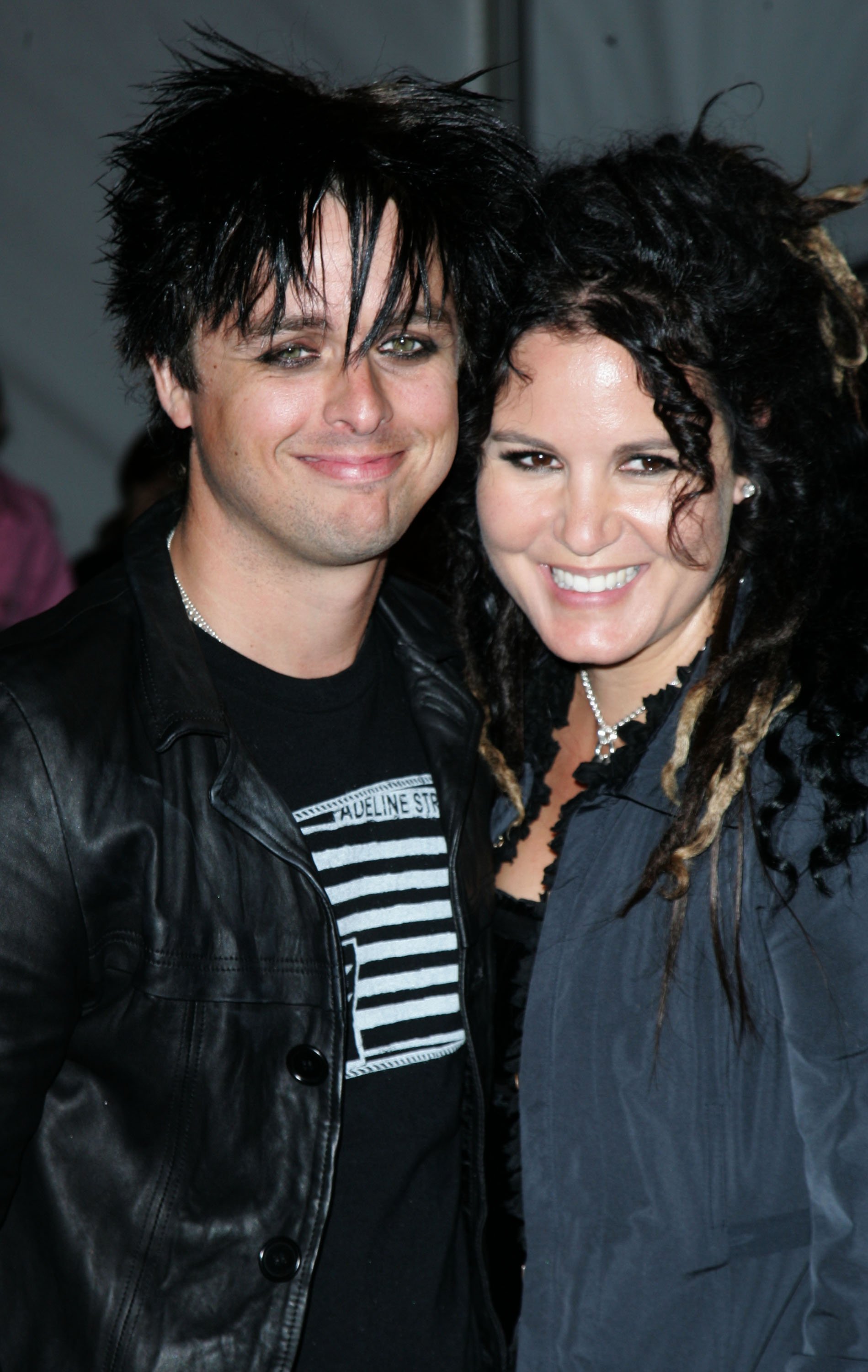 Billie Joe Armstrong and Adrienne Armstrong are pictured during AngloMania Costume Institute Gala at The Metropolitan Museum of Art on September 4, 2006, at Metropolitan Museum of Art in New York City. | Source: Getty Images