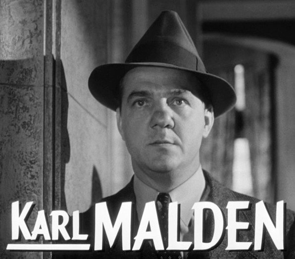 Karl Malden from the trailer of "I Confess." | Source: Wikimedia Commons