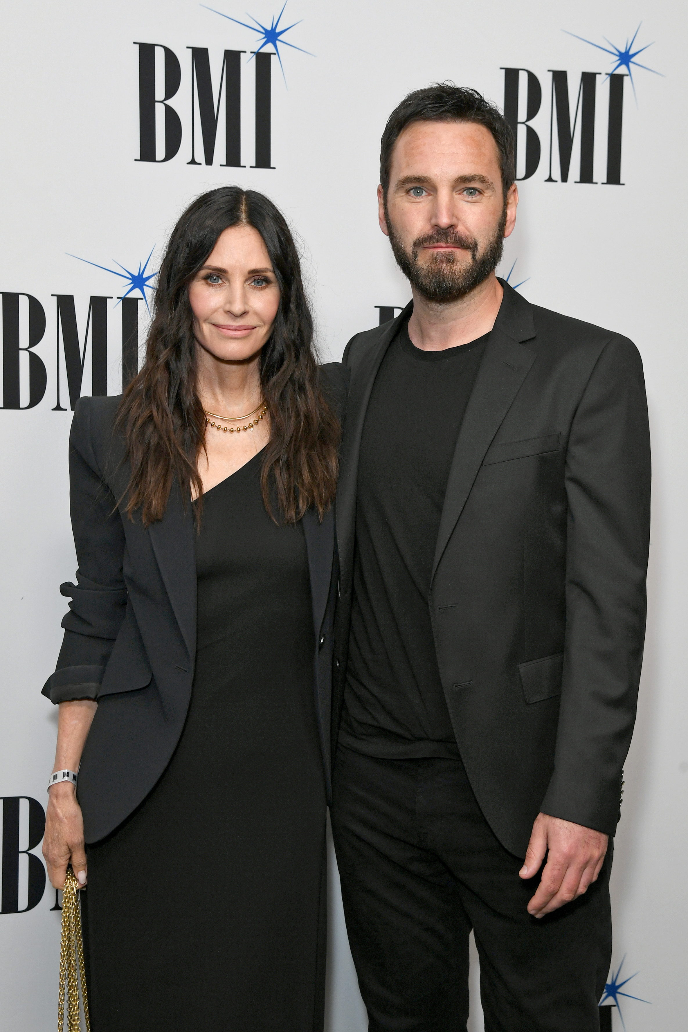 Courteney Cox and Johnny McDaid at the 70th Annual BMI Pop Awards in Beverly Hills, California on May 10, 2022 | Source: Getty Images