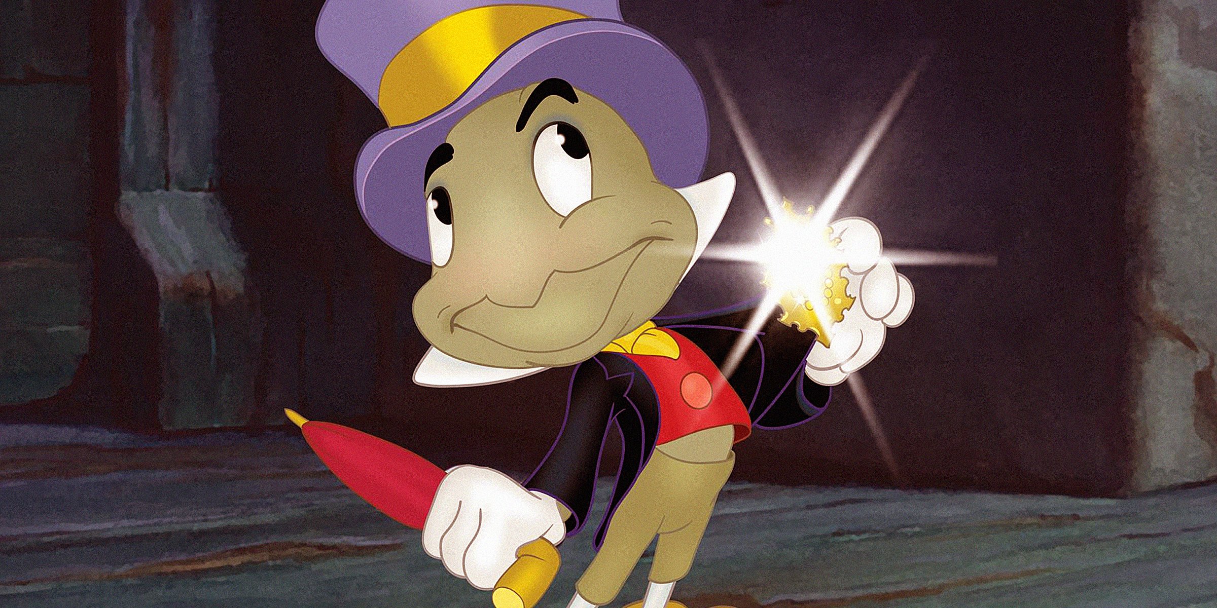 Jiminy Cricket | Source: facebook.com/DisneyPinocchio