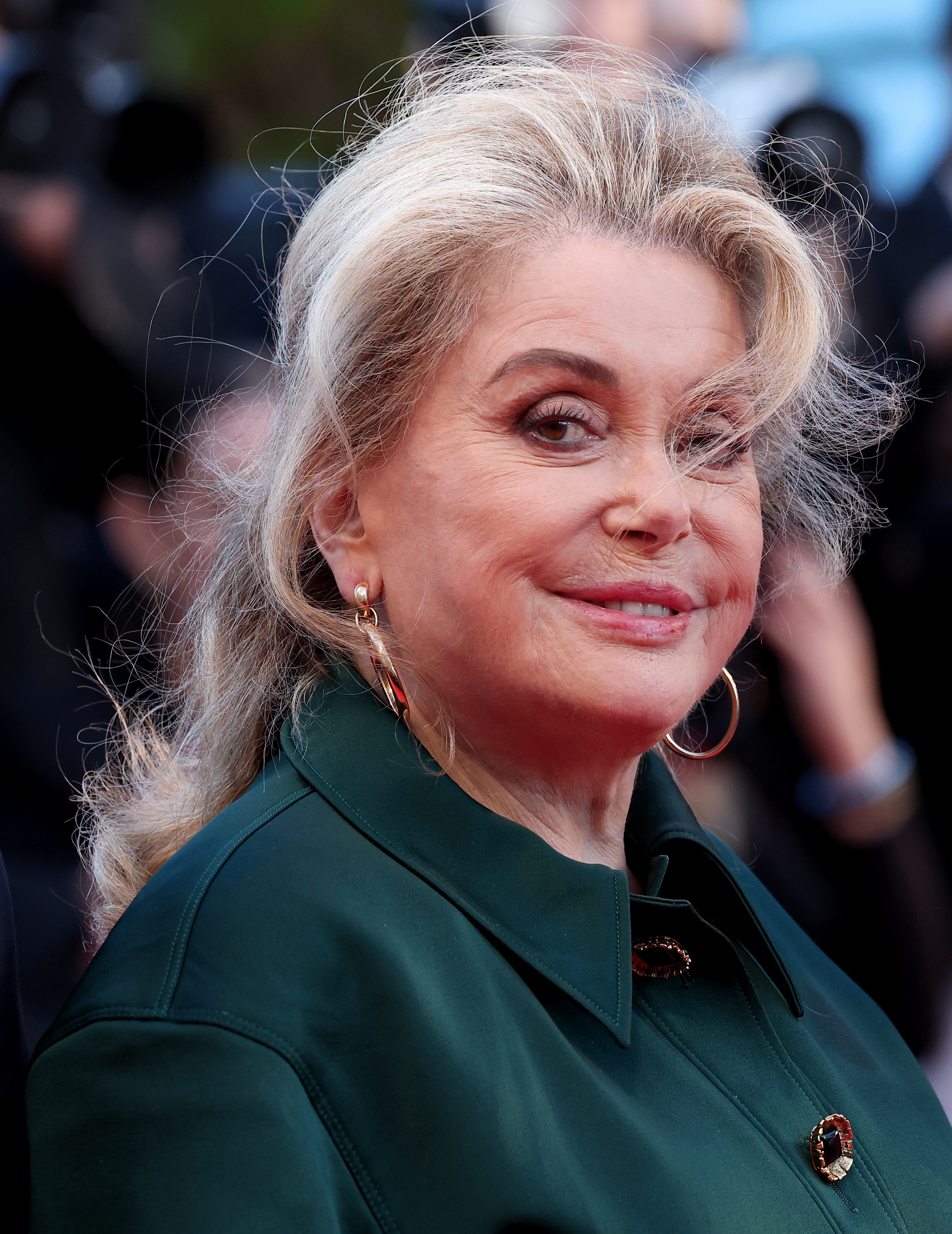 The actress attends the "Histoires Parallèles (Parallel Tales)" screening during the 79th annual Cannes Film Festival at Palais des Festivals on May 14, 2026 in Cannes, France. | Source: Getty Images