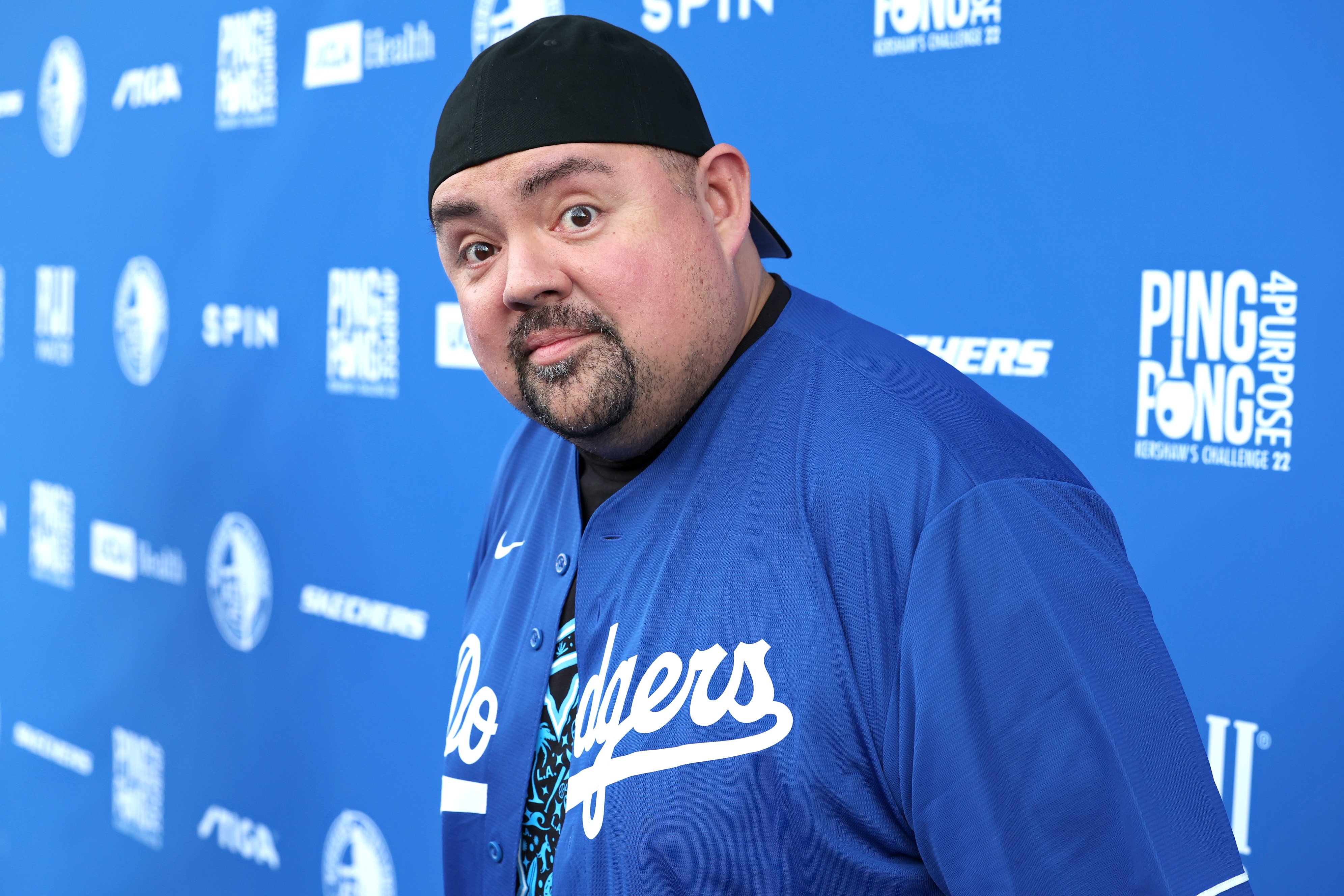 Gabriel Iglesias at Dodger Stadium on August 08, 2022, in Los Angeles, California. | Source: Getty Images 