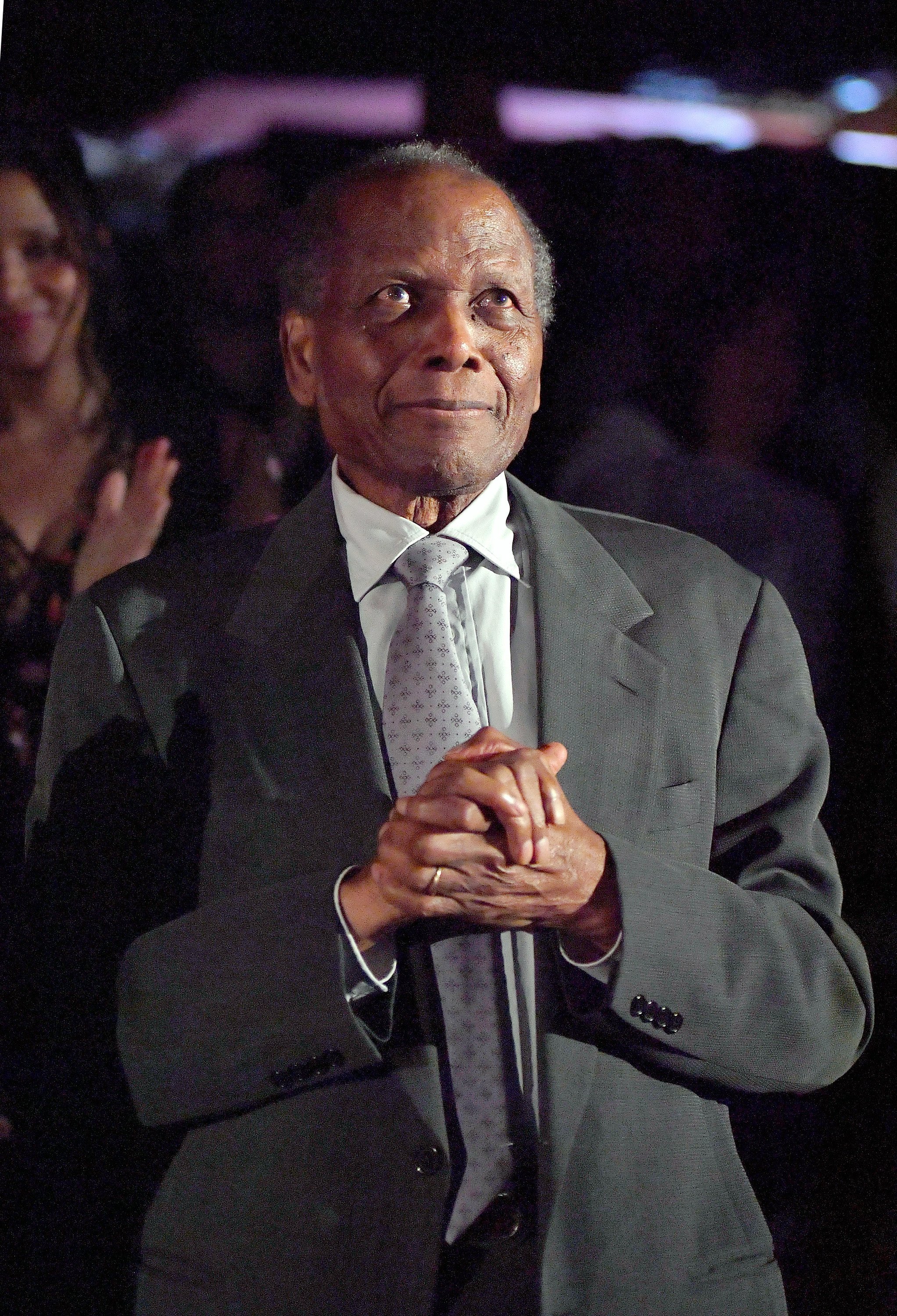 Sidney Poitier on April 6, 2017 in Los Angeles, California | Source: Getty Images