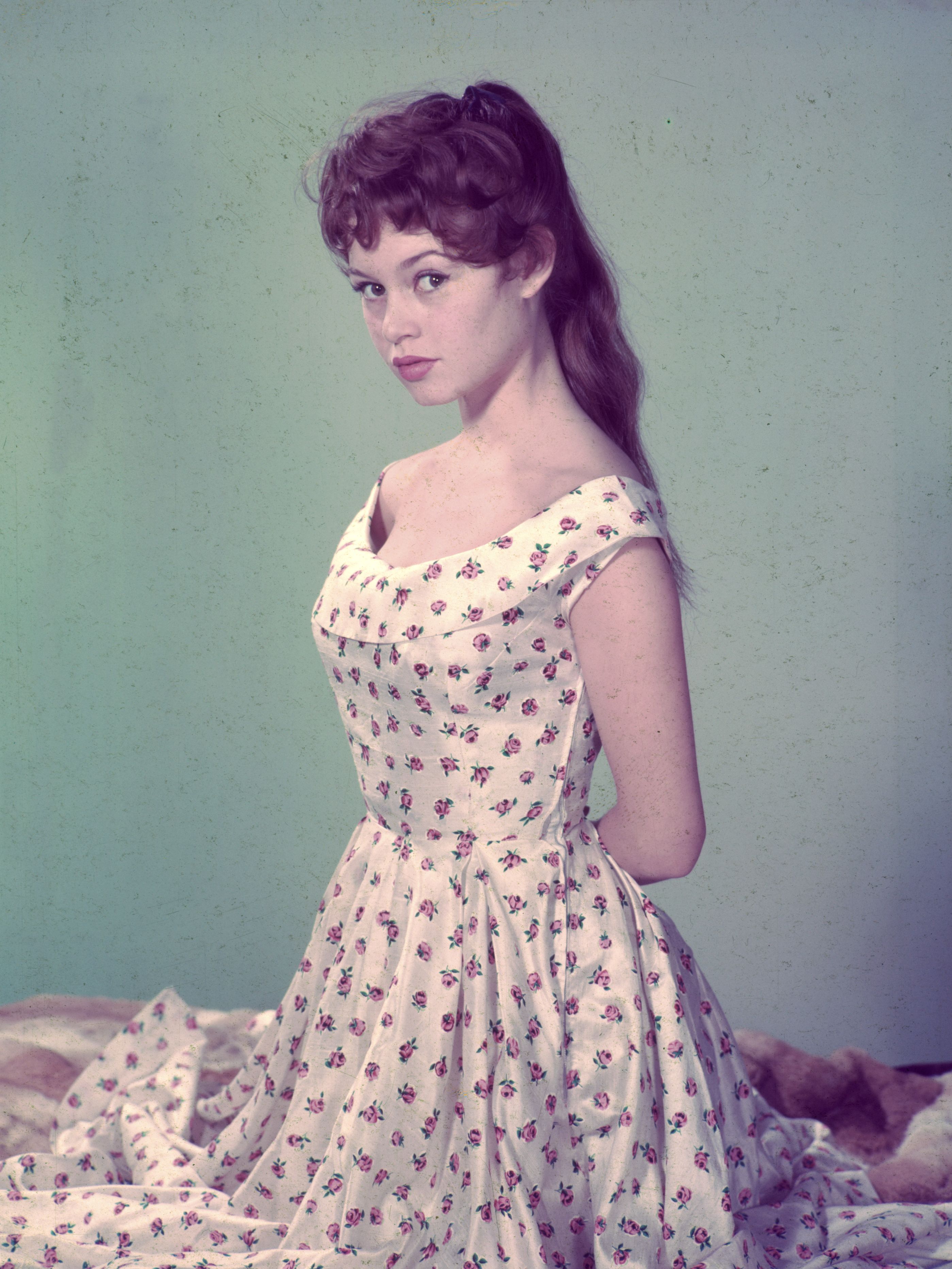 Brigitte Bardot in a portrait for the film "And God Created Woman," circa 1955 | Source: Getty Images