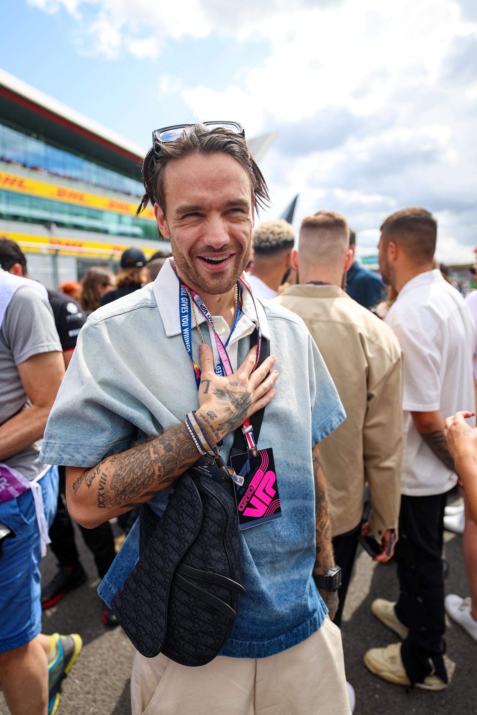 Liam Payne during the F1 Grand Prix of Great Britain on July 9, 2023, in Northampton, United Kingdom. | Source: Getty Images