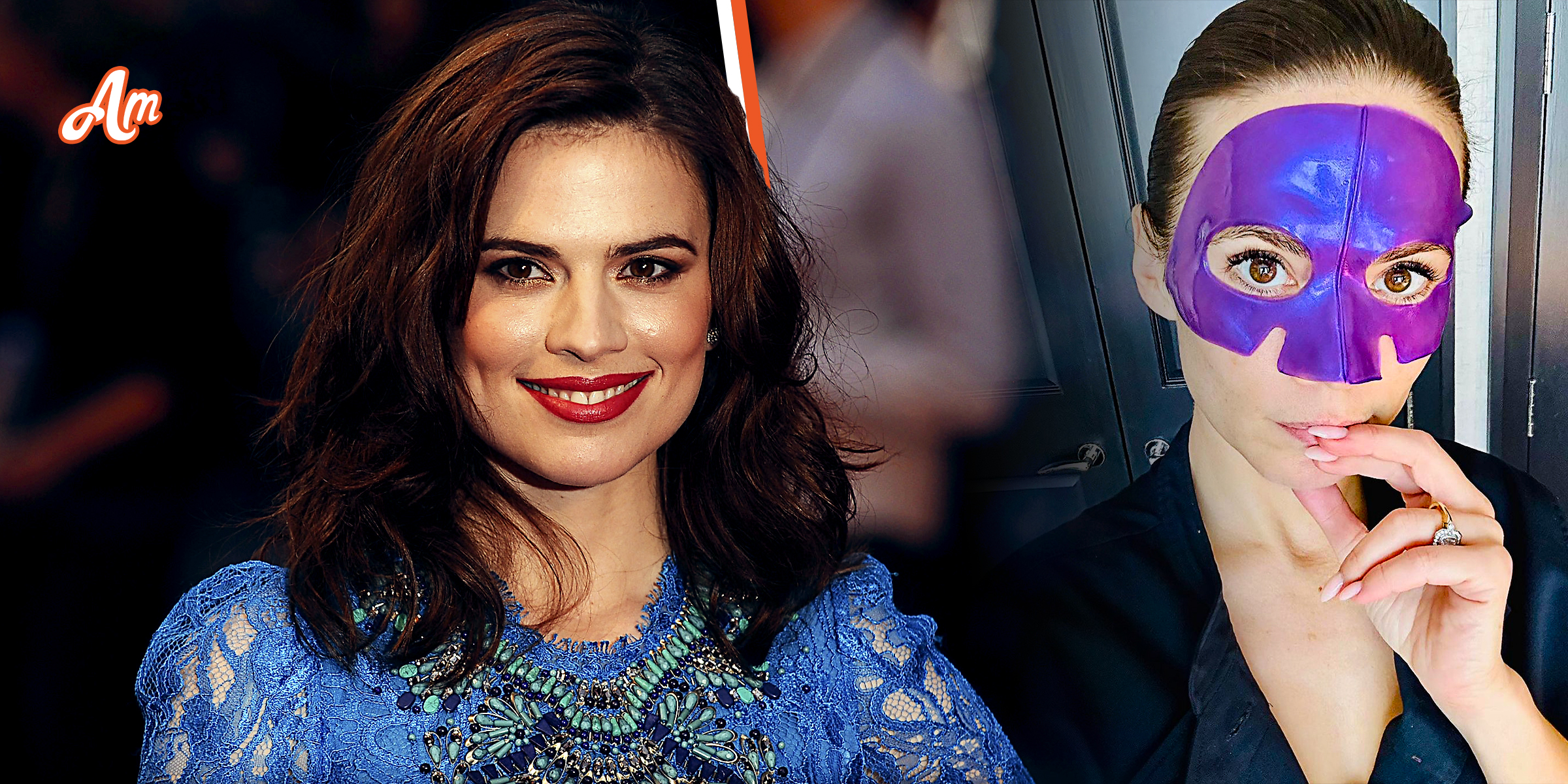 Hayley Atwell Rocks Face Mask That Gave Fans Superhero Vibes