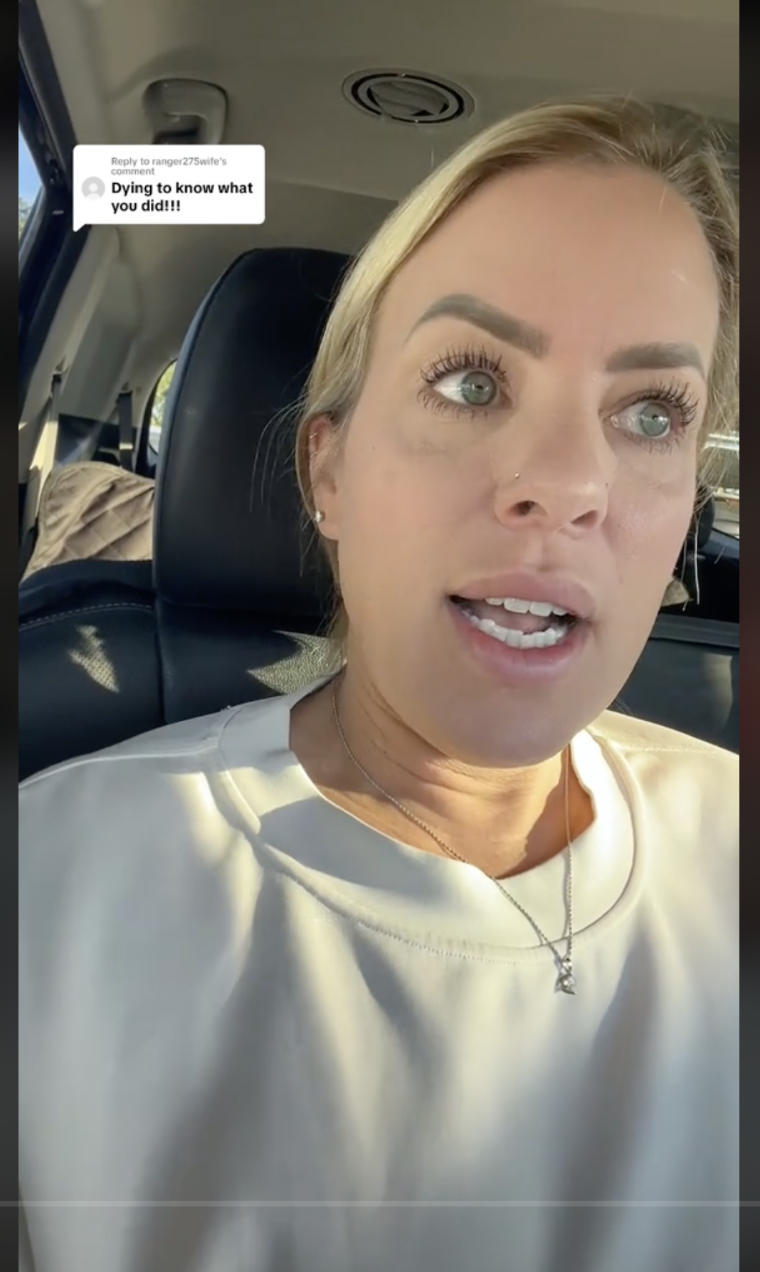 Shayla Monnier narrates how she and her husband handled the situation, as seen in a clip dated June 18, 2024 | Source: TikTok/@shaylamonnier