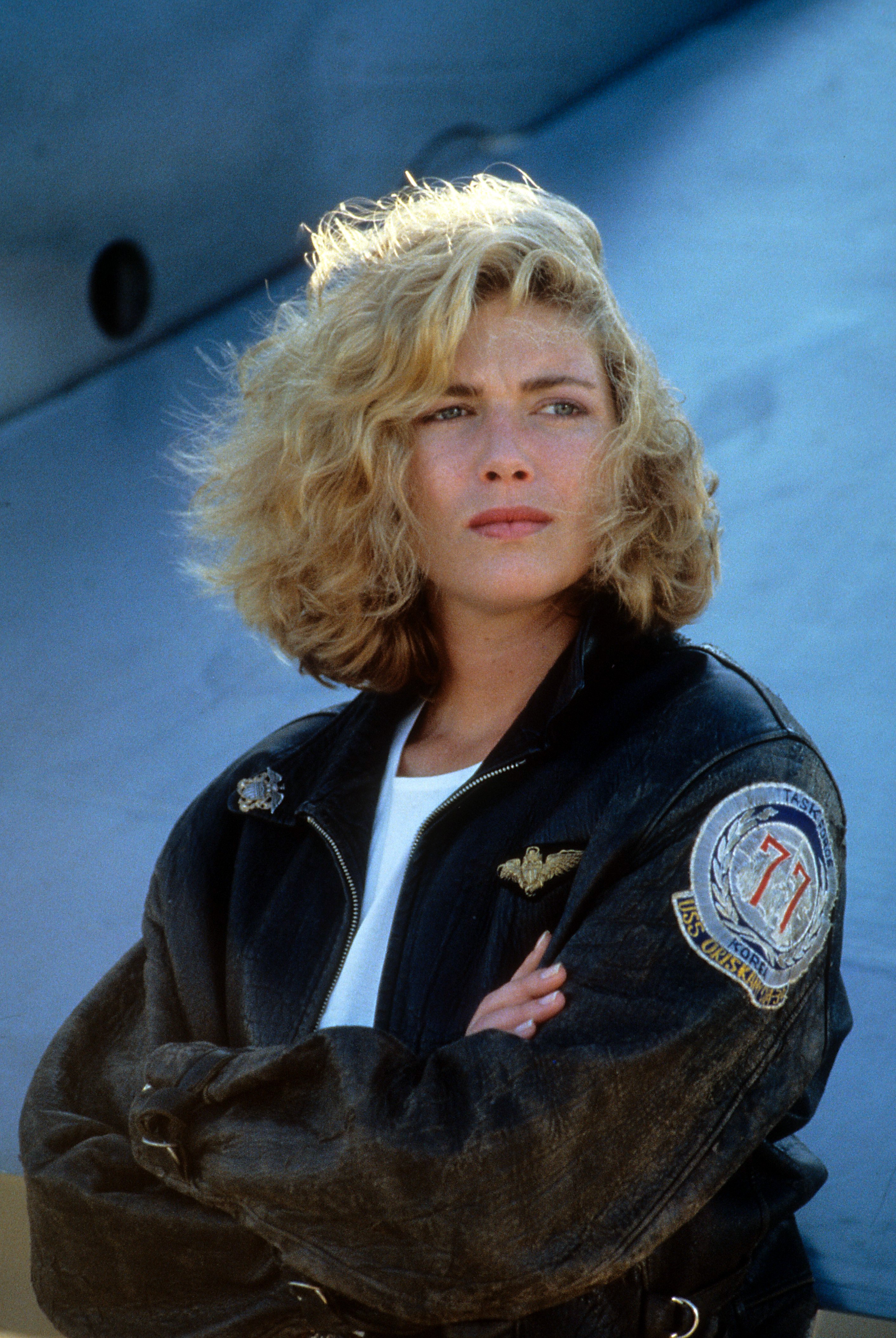 Photo of Kelly McGillis in a scene from "Top Gun" in 1986 | Source: Getty Images