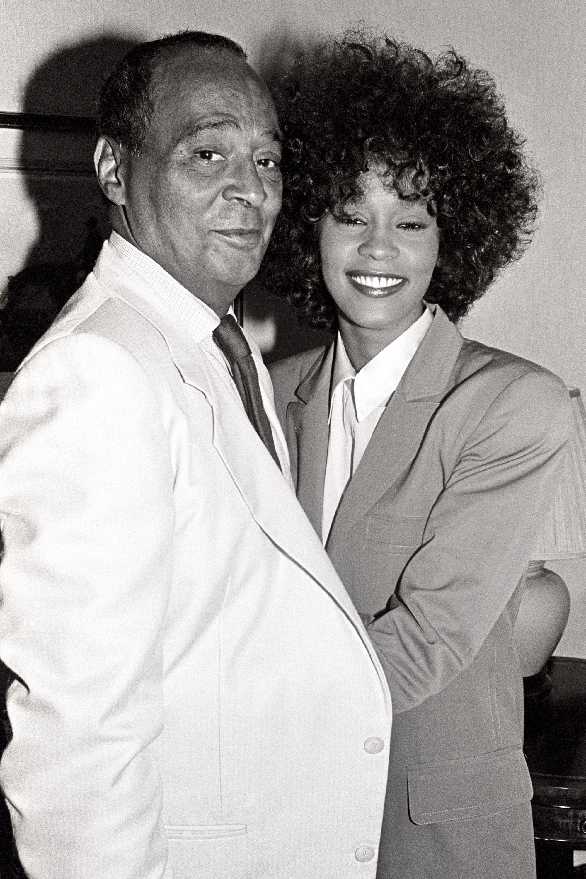 John Houston ve Whitney Houston, New York'ta, 1989. |  Kaynak: Getty Images