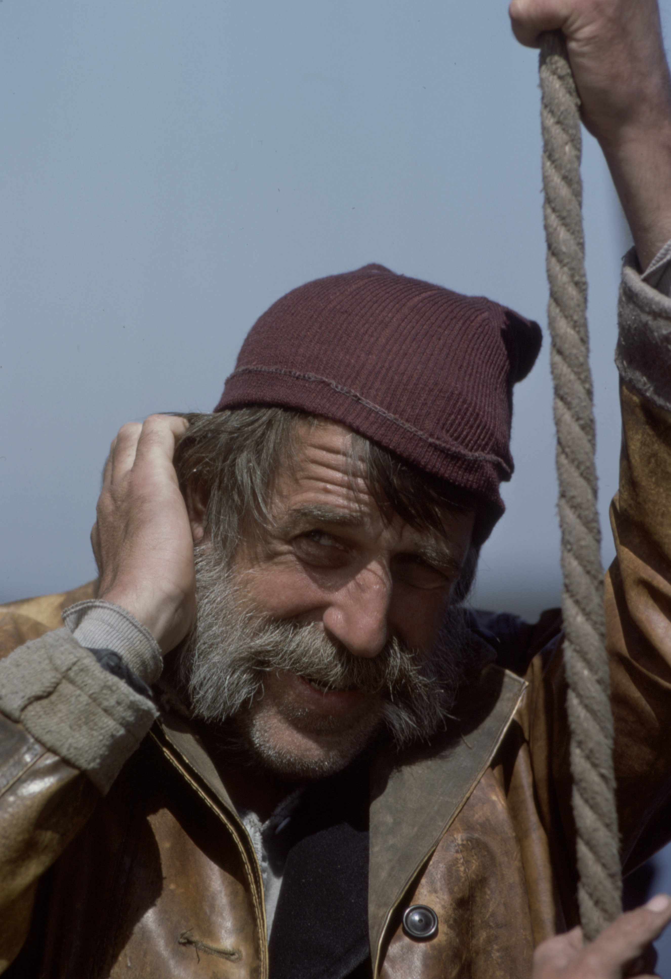 Fred Gwynne appearing in the ABC tv movie 'Captains Courageous' in 1977. I Source: Getty Images