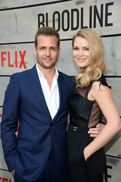 Gabriel Macht and actress Jacinda Barrett attend the Premiere of Netflix's "Bloodline" at Westwood Village Theatre on May 24, 2016, in Westwood, California. | Source: Getty Images.