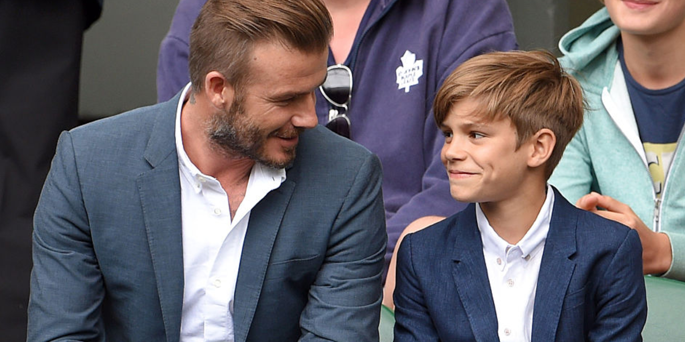 David and Romeo Beckham | Source: Getty Images