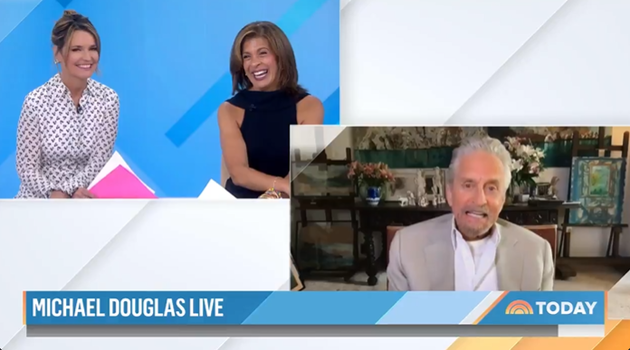 Michael Douglas shares how he feels as an empty nester in a "Today" show interview, posted in May 2021 | Source: x.com/TODAYshow