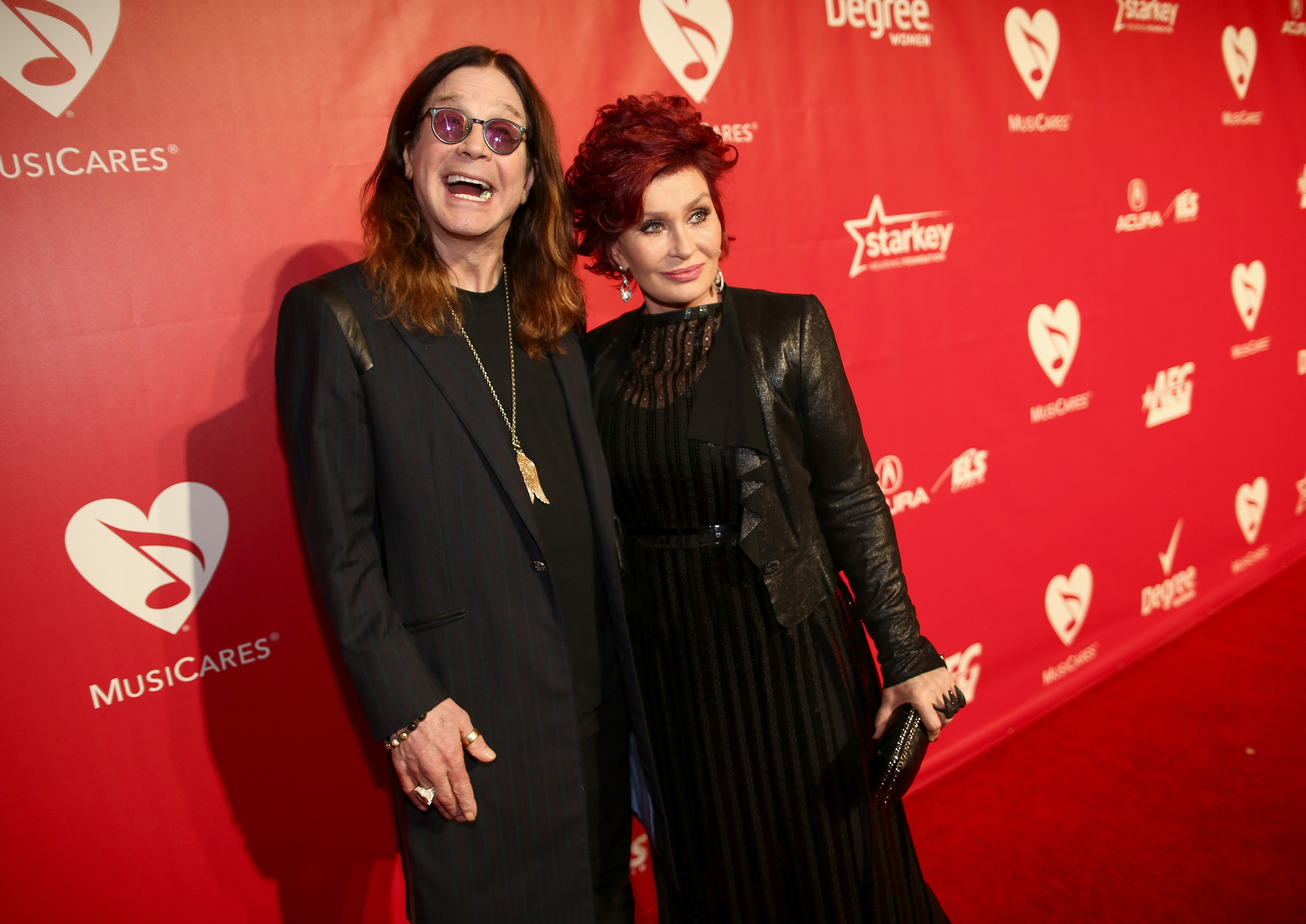 Singer Ozzy Osbourne and TV personality Sharon Osbourne attend 2014 MusiCares Person Of The Year Honoring Carole King at Los Angeles Convention Center on January 24, 2014 in Los Angeles, California. | Source: Getty Images