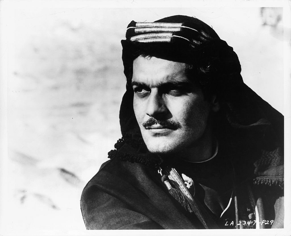 Omar Sharif dans "Lawrence d'Arabie" en 1962. l Source : Getty Images Omar Sharif dans "Lawrence d'Arabie" en 1962. l Source : Getty Images