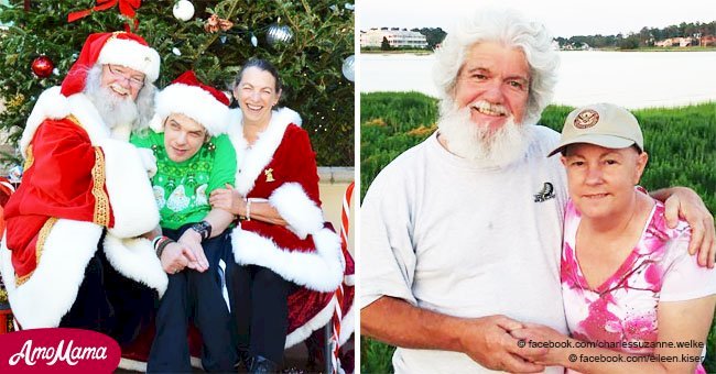 Grieving widower continues Christmas tradition to honor his late wife - Mrs. Santa