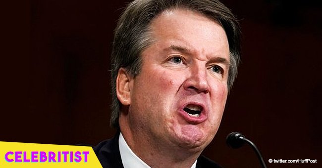 Picture of women grimacing during Kavanaugh's angry defence goes viral