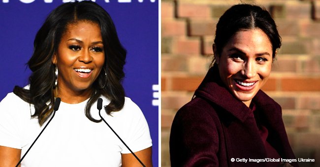 Michelle Obama advises Meghan Markle not to hurry when dealing with the pressure of royal life