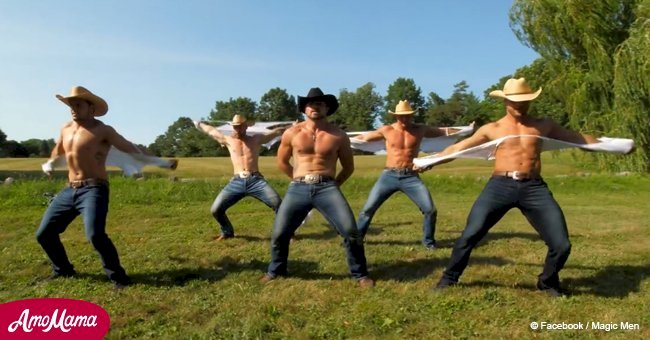 Five hot men get together and steal the show the instant they start to dance (video)