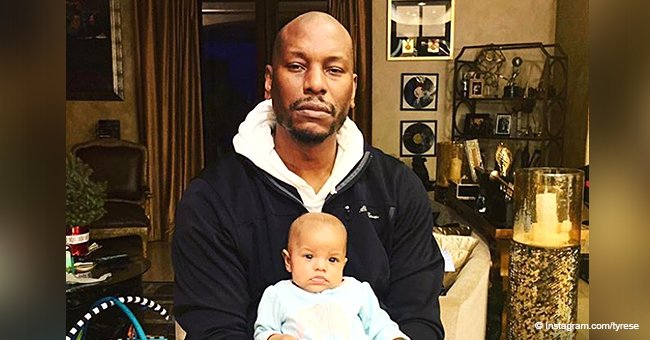 Tyrese shares photos of his baby daughter who is the spitting image of her father