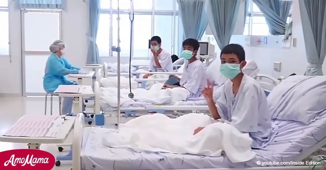 Los 12 niños tailandeses son capturados en un nuevo video tras ser rescatados de la cueva 
