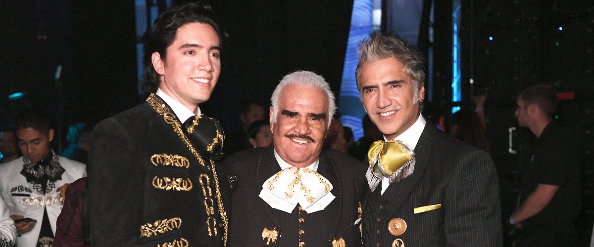 Alex, Alejandro y Vicente Fernández | Getty Images