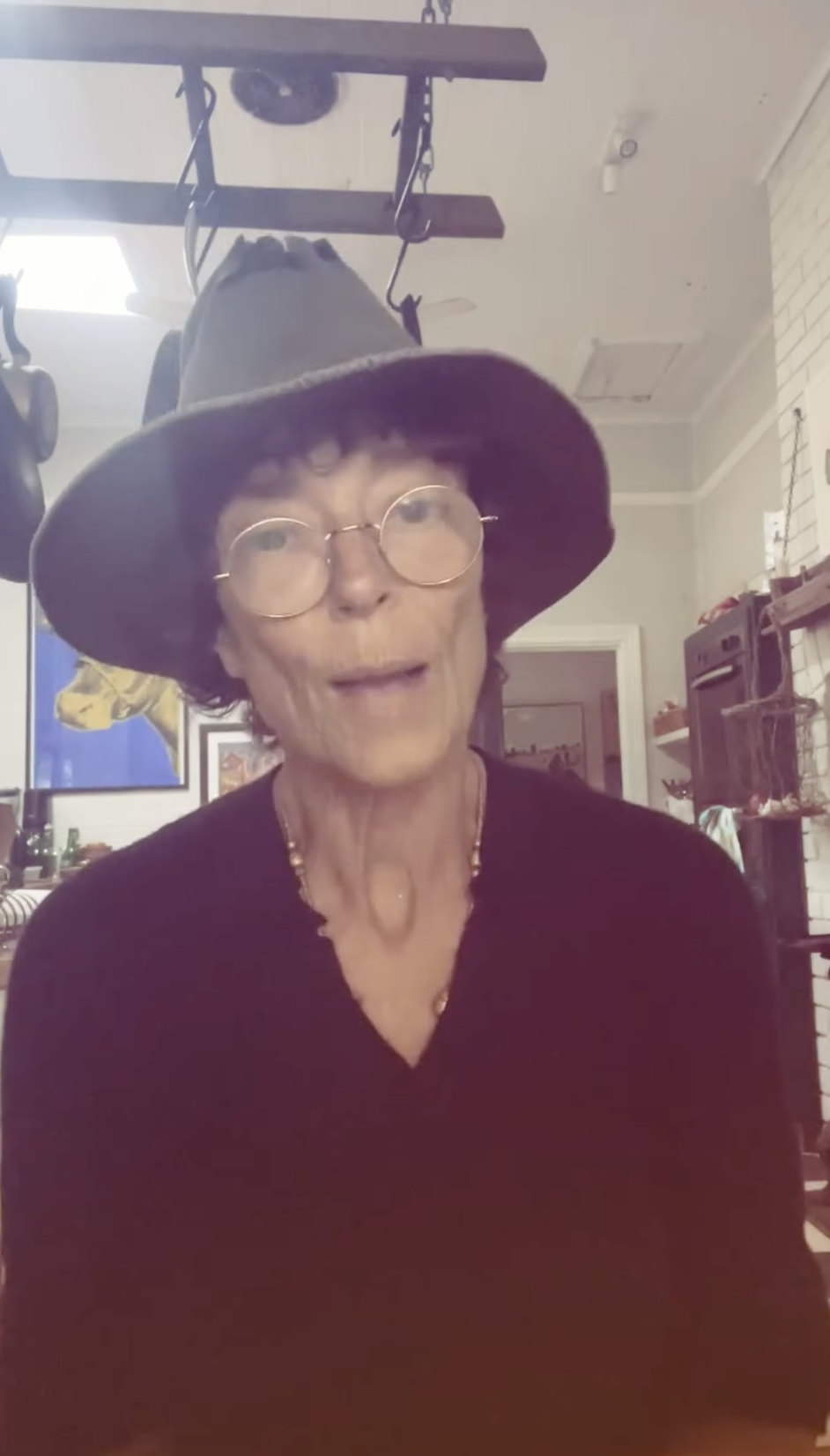 The actress speaks in a video, dated April 2025 | Source: Instagram/rachelwardofficial