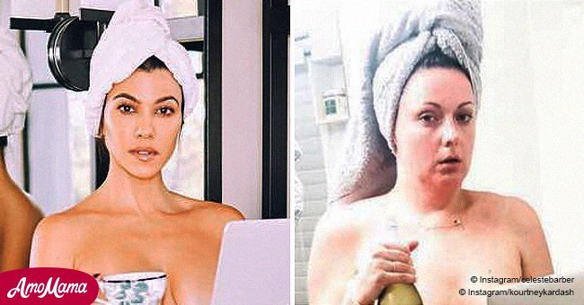 Comedian Mocks Kourtney Kardashian’s Completely Naked Photo and ‘KUWTK’ Star Claps Back