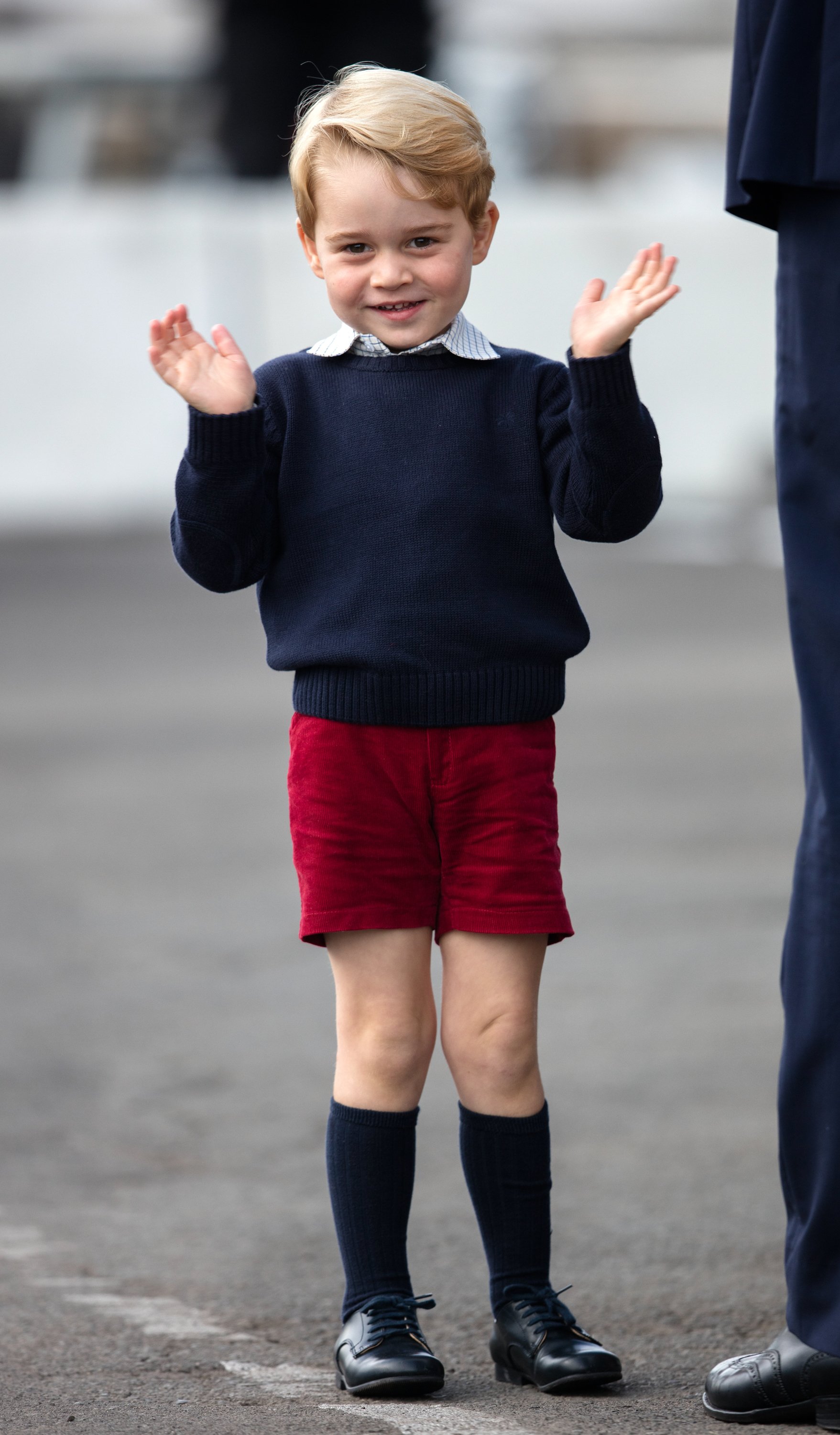 Prince George, 1 Ekim 2016'da Victoria, Kanada'da.  |  Kaynak: Getty Images