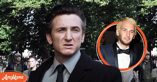 A picture of actor Sean Penn [left]. A picture of Sean Penn's son, Howard [right] | Photo: Getty Images