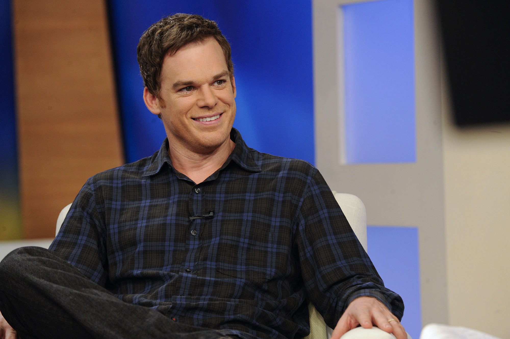 Michael C. Hall on The Early Show on Monday, September 27, 2010 | Source: Getty Images