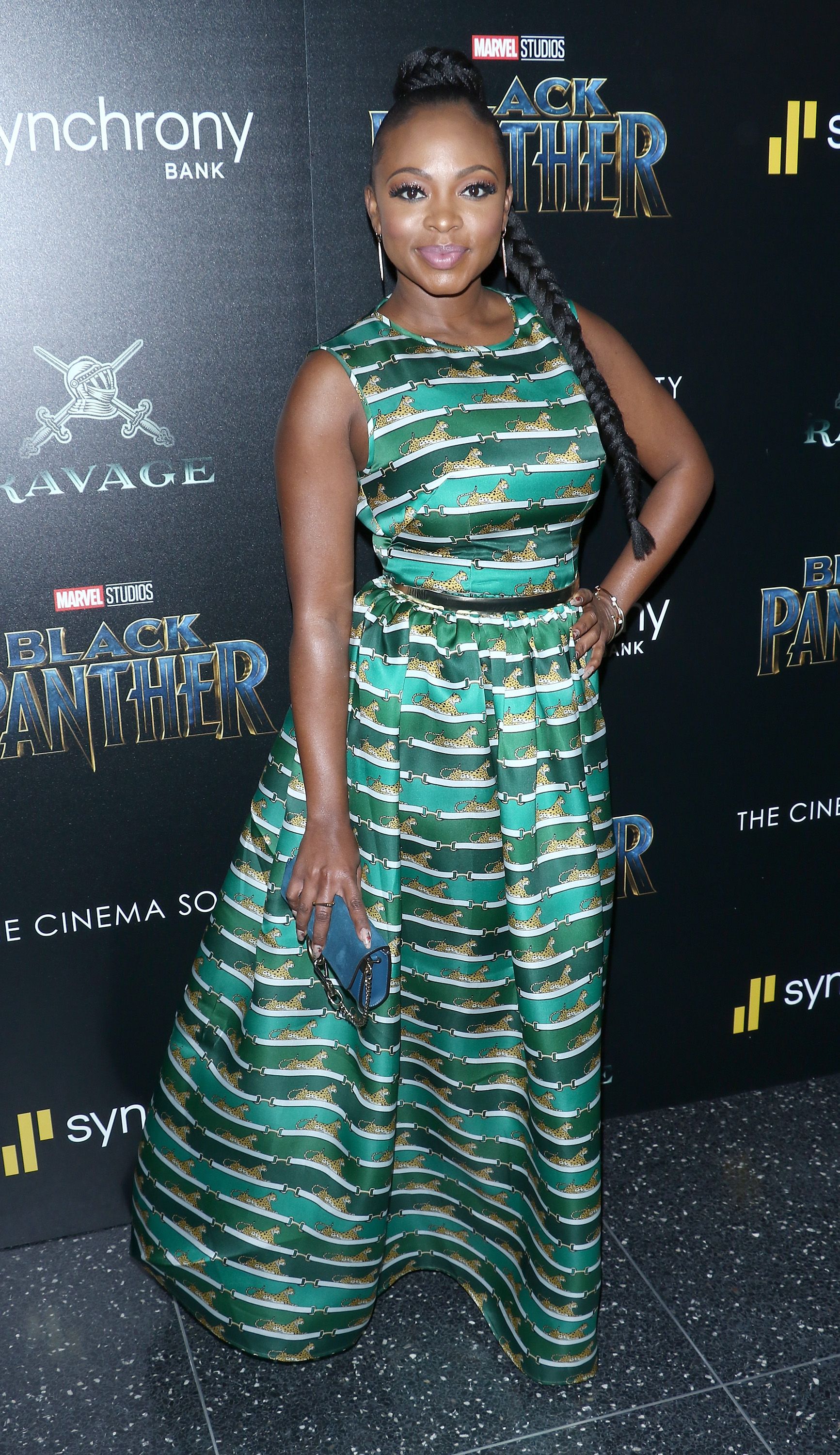 Naturi Naughton at the screening of "Black Panther" on February 13, 2018 in New York. │Photo: Getty Images