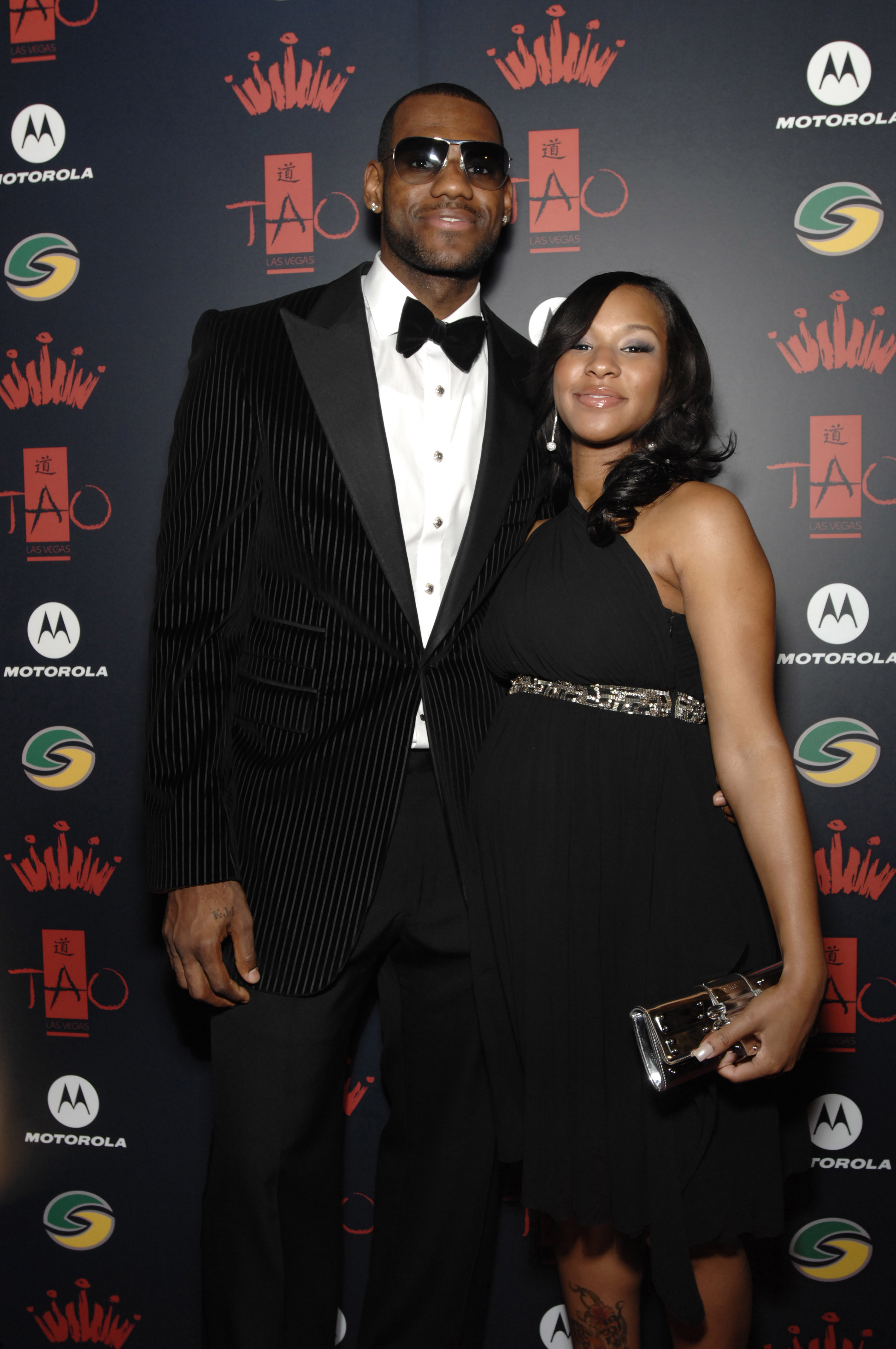 Lebron James and Savannah Brinson in 2007 | Source: Getty Images
