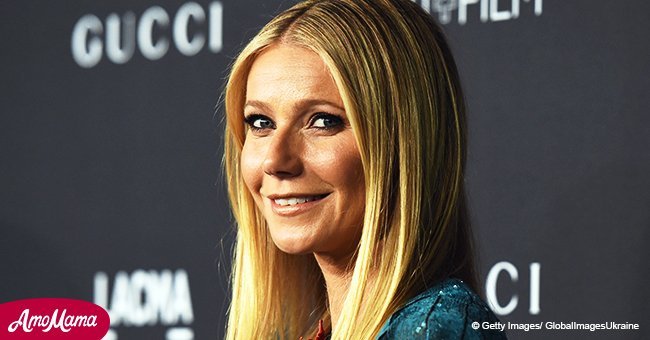 Gwyneth Paltrow was caught wearing a ring with fiance's initials sparking rumors of secret wedding