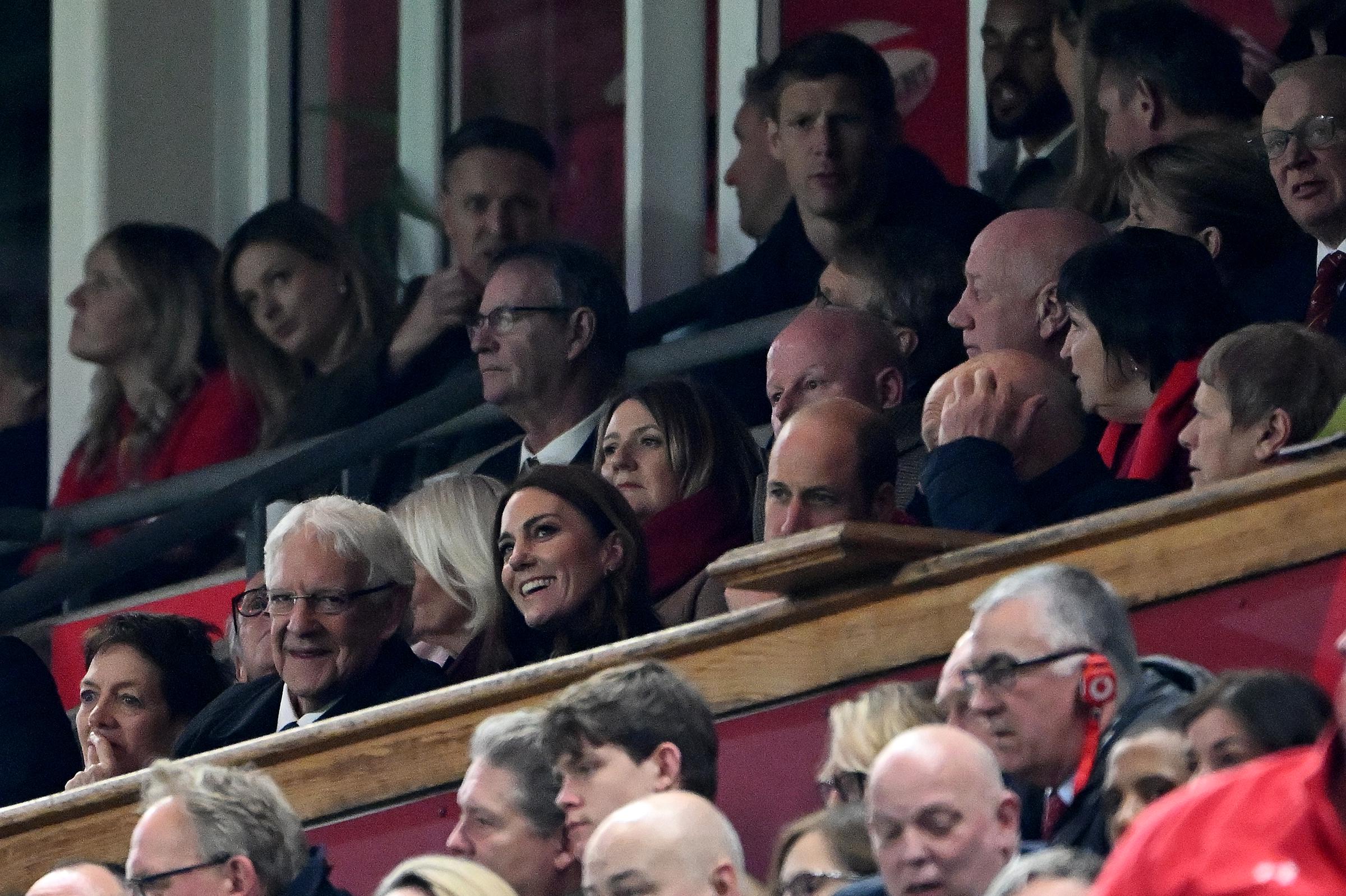 Princess Catherine and Prince William spotted amid the crowd. | Source: Getty Images