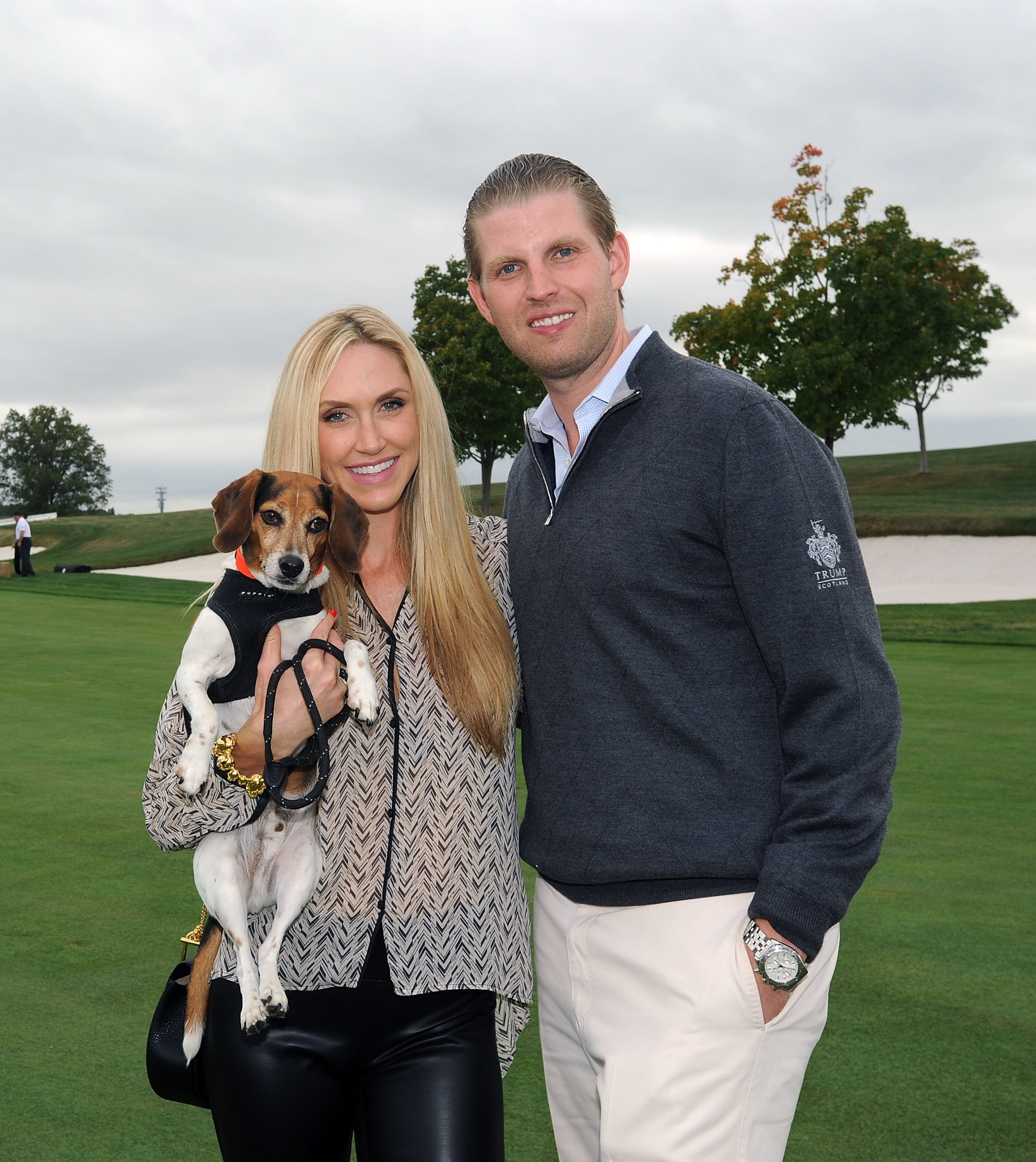 Eric Trump and Lara Trump attend the Concours d'Elegance at Trump National Golf Club on September 27, 2015 in Bedminster, New Jersey | Photo: GettyImages